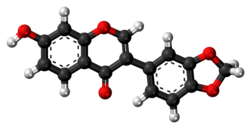 Pseudobaptigenin molecule