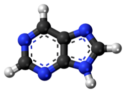 Ball-and-stick molecular model