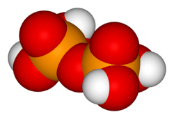 3D model of pyrophosphoric acid