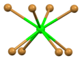 Square antiprismatic coordination geometry of strontium number 2