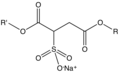 Sodium sulfosuccinate esters, common class of surfactants derived from maleic anhydride