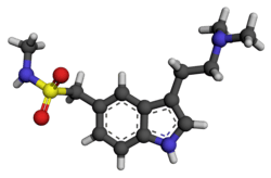 Sumatriptan molecule