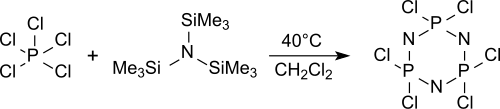 Synthese von Hexachlorcyclotriphosphan