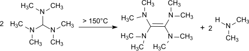 Synthesis of tetrakis(dimethylamino)ethene