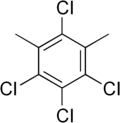 Skeletal formula of TCMX