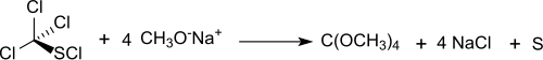 TMOC from trichlorsulfenylchloride