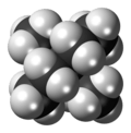 Spacefill model of tetraethylmethane