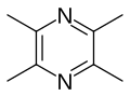 2,3,5,6-Tetramethylpyrazine (nattō, fermented cocoa beans)