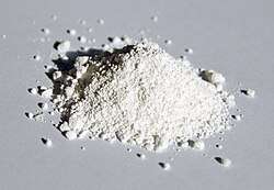 White powder in a small pile