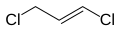 Skeletal formula of the trans isomer
