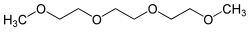 Skeletal formula of triglyme