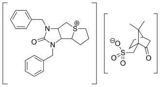 Skeletal formulas of trimetaphan camsilate