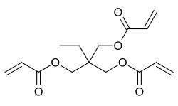 Trimethylolpropane triacrylate (TMPTA), a trifunctional acrylate ester