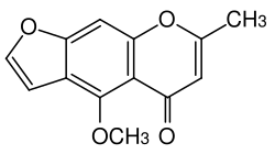 Visnagin chemical structure