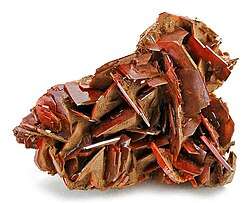 Wulfenite from Jianshan Mine, Xinjiang, China