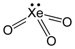 Structural formula, showing lone pair
