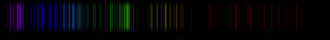 Color lines in a spectral range
