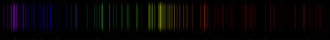 Color lines in a spectral range