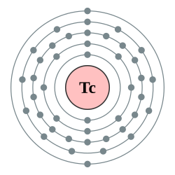 鎝的电子層（2, 8, 18, 13, 2）