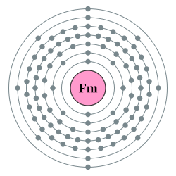 镄的电子層（2, 8, 18, 32, 30, 8, 2）